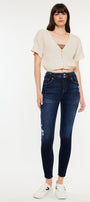Danica High Rise Ankle Skinny Jeans - Official Kancan USA