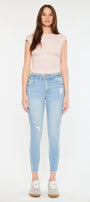 Danica High Rise Ankle Skinny Jeans - Official Kancan USA