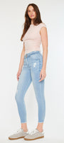 Danica High Rise Ankle Skinny Jeans - Official Kancan USA