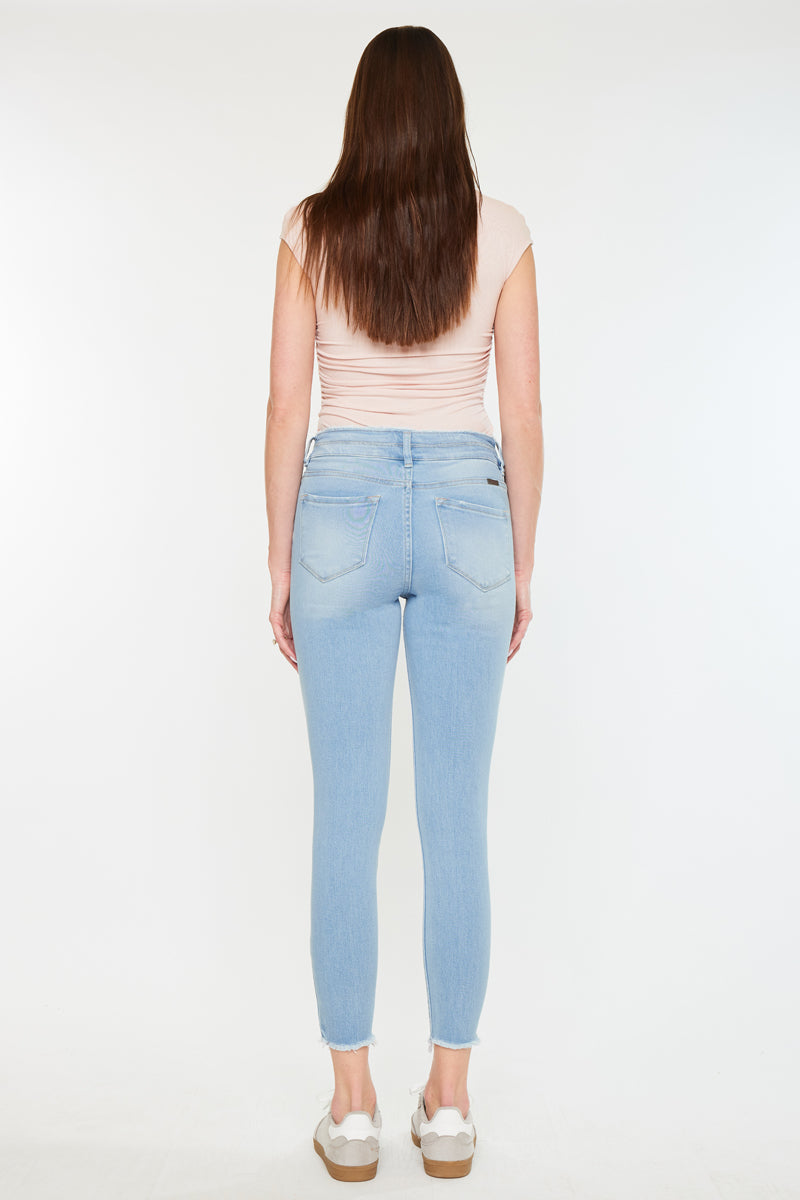 Danica High Rise Ankle Skinny Jeans - Official Kancan USA