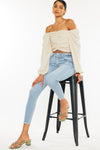 Danica High Rise Ankle Skinny Jeans - Official Kancan USA