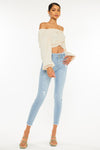 Danica High Rise Ankle Skinny Jeans - Official Kancan USA