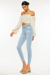 Danica High Rise Ankle Skinny Jeans - Official Kancan USA