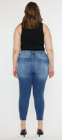 Valencia High Rise Ankle Skinny Jeans (Plus) - Official Kancan USA