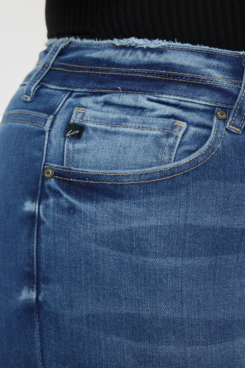 Valencia High Rise Ankle Skinny Jeans (Plus) - Official Kancan USA