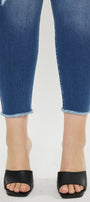 Valencia High Rise Ankle Skinny Jeans (Plus) - Official Kancan USA