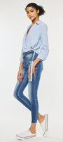 Danica High Rise Ankle Skinny Jeans - Official Kancan USA