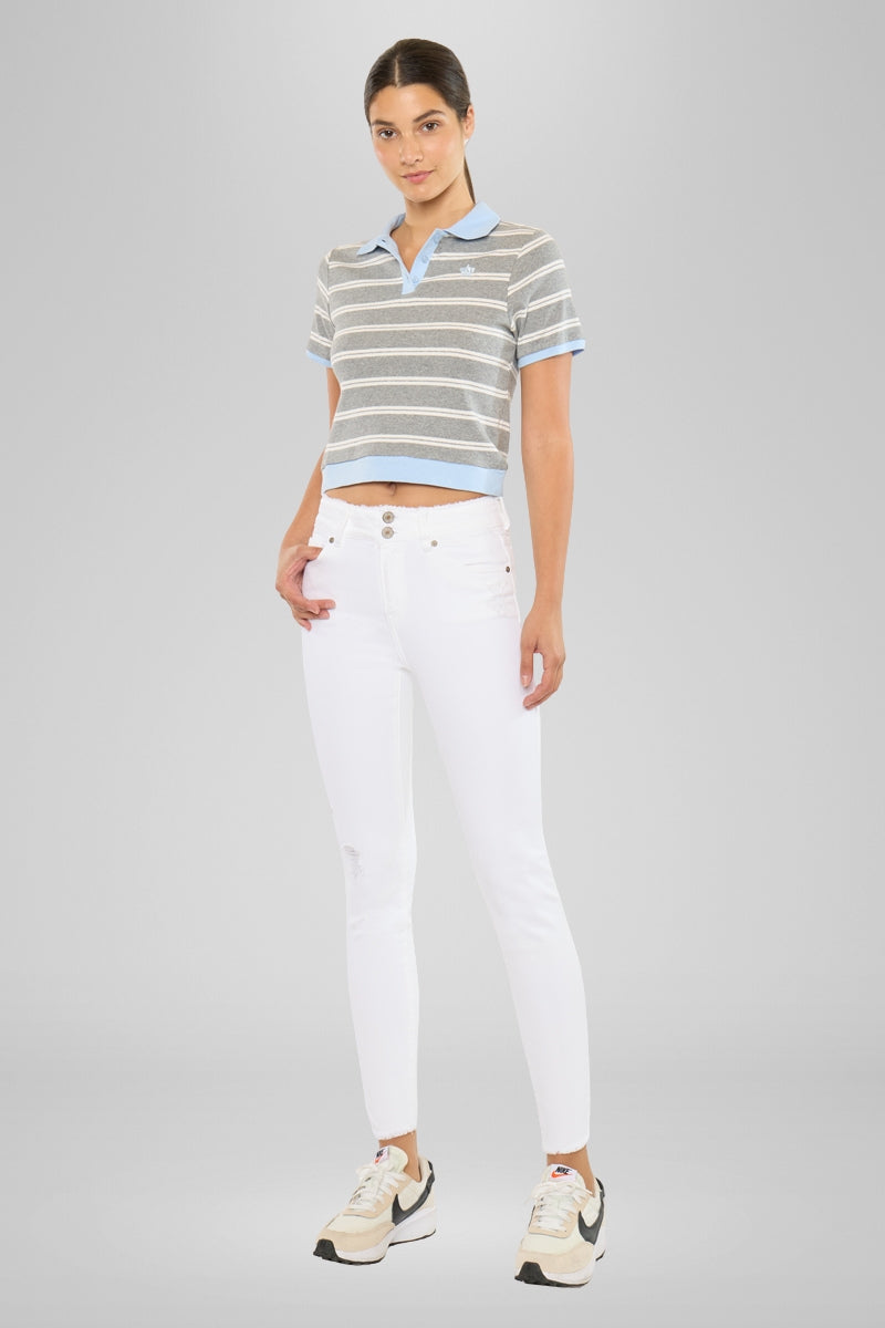 Danica High Rise Ankle Skinny Jeans