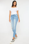 Electra Mid Rise Ankle Skinny Jeans - Official Kancan USA