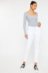 Ivy Mid Rise Ankle Skinny Jeans - Official Kancan USA