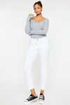 Ivy Mid Rise Ankle Skinny Jeans - Official Kancan USA