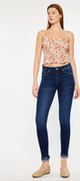 Kennedy Mid Rise Ankle Skinny Jeans - Official Kancan USA