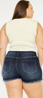 Ellie High Rise Shorts (Plus Size) - Official Kancan USA