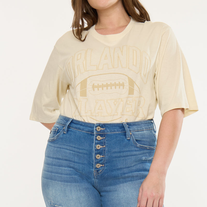 Zelda Mid Rise Shorts (Plus Size)