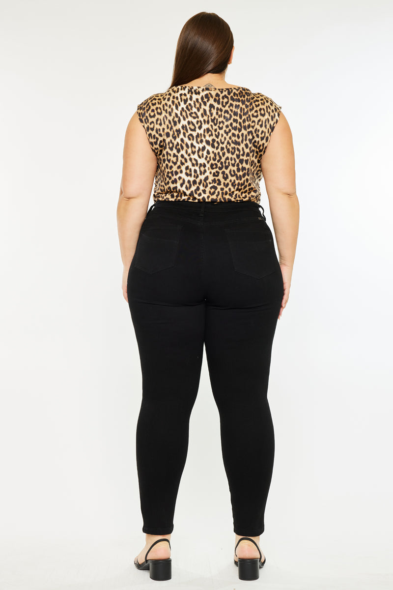 Shuri High Rise Super Skinny Jeans (Plus Size) - Official Kancan USA
