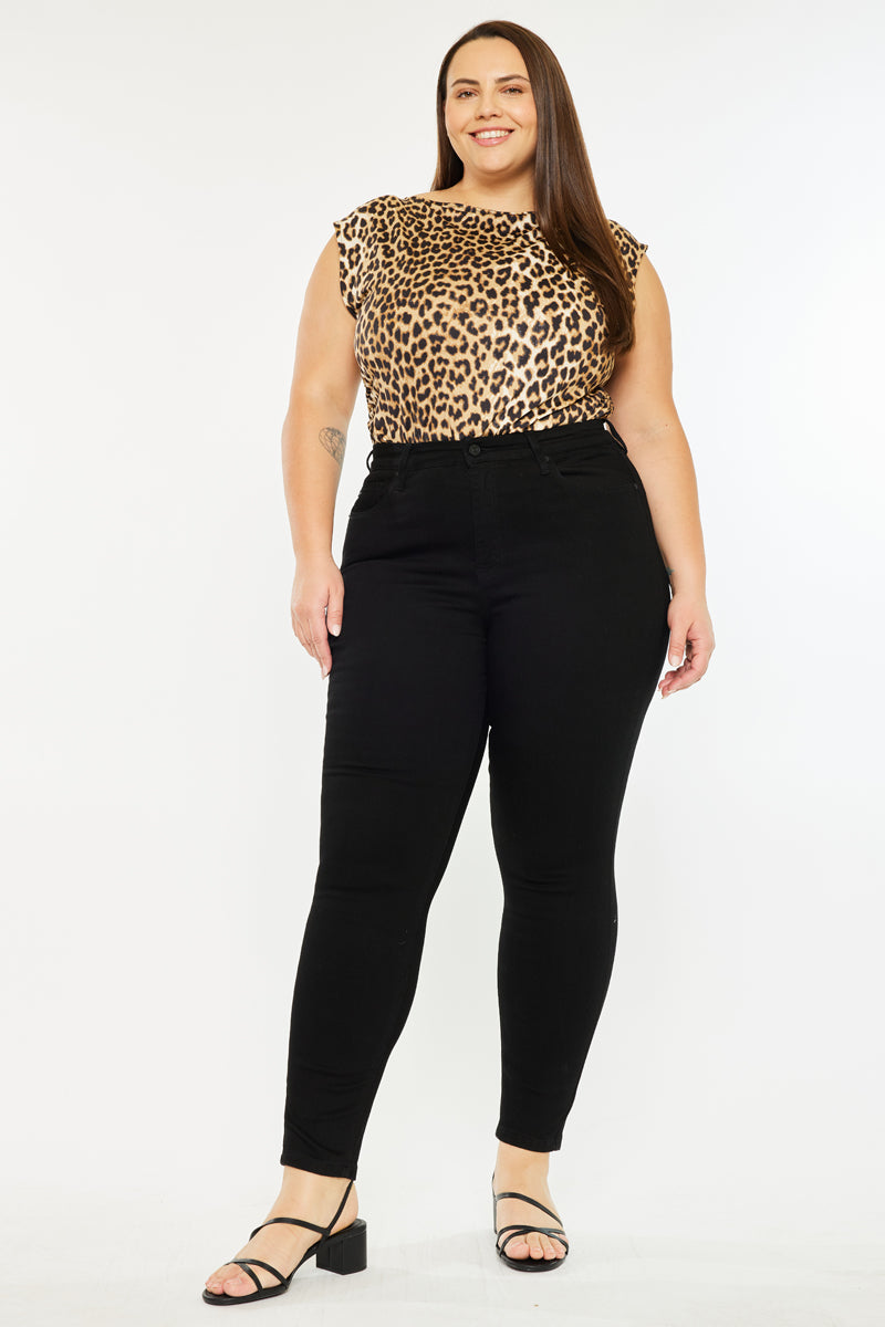 Shuri High Rise Super Skinny Jeans (Plus Size) - Official Kancan USA