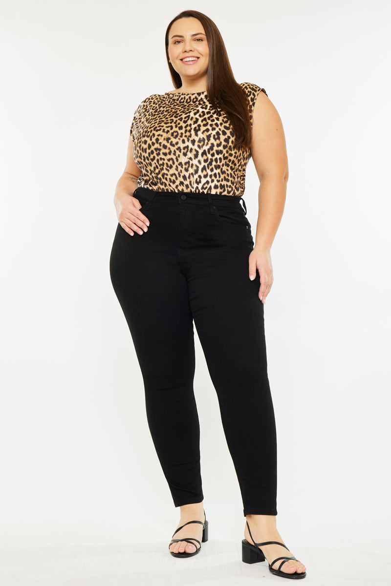 Shuri High Rise Super Skinny Jeans (Plus Size) - Official Kancan USA