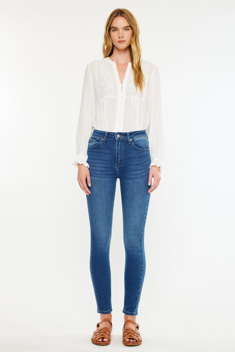 Nicole High Rise Super Skinny Jeans - Official Kancan USA
