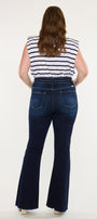 Gill High Rise Flare Jeans (Plus Size) - Official Kancan USA
