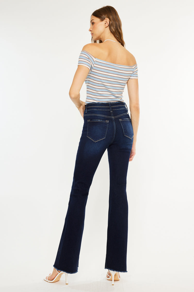 Morgan High Rise Flare Jeans - Official Kancan USA