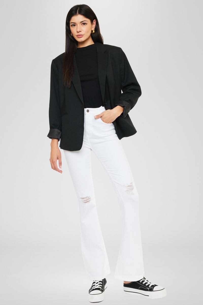 Crystal High Rise Bootcut Jeans (Petite) – Kancan USA