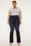 Teresa High Rise Bootcut Jeans (Plus Size) - Official Kancan USA
