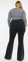 Soraya Ultra High Rise Flare Jeans (Plus Size) - Official Kancan USA