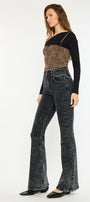 Amirah Ultra High Rise Flare Jeans - Official Kancan USA
