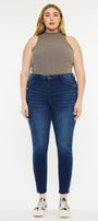 Karol High Rise Ankle Skinny Jeans ( Plus Size) - Official Kancan USA