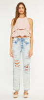 Dixon Ultra High Rise 90's Boyfriend Jeans - Official Kancan USA