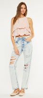 Dixon Ultra High Rise 90's Boyfriend Jeans - Official Kancan USA