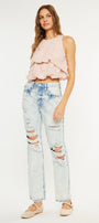 Dixon Ultra High Rise 90's Boyfriend Jeans - Official Kancan USA