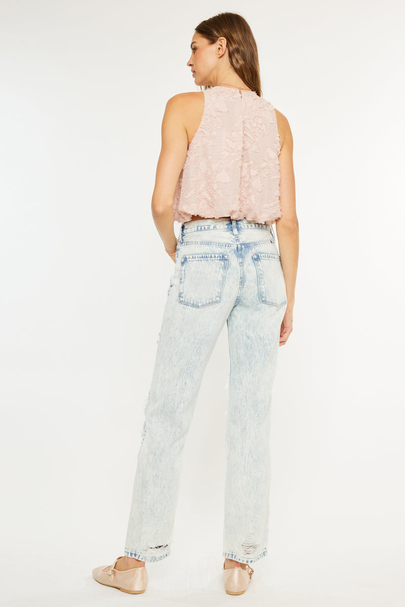 Dixon Ultra High Rise 90's Boyfriend Jeans - Official Kancan USA