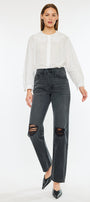 Dixon Ultra High Rise 90's Boyfriend Jeans - Official Kancan USA