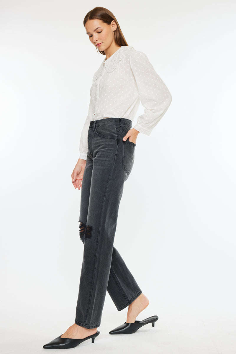 Dixon Ultra High Rise 90's Boyfriend Jeans - Official Kancan USA