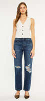 Dixon Ultra High Rise 90's Boyfriend Jeans - Official Kancan USA