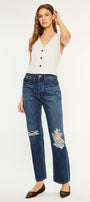 Dixon Ultra High Rise 90's Boyfriend Jeans - Official Kancan USA