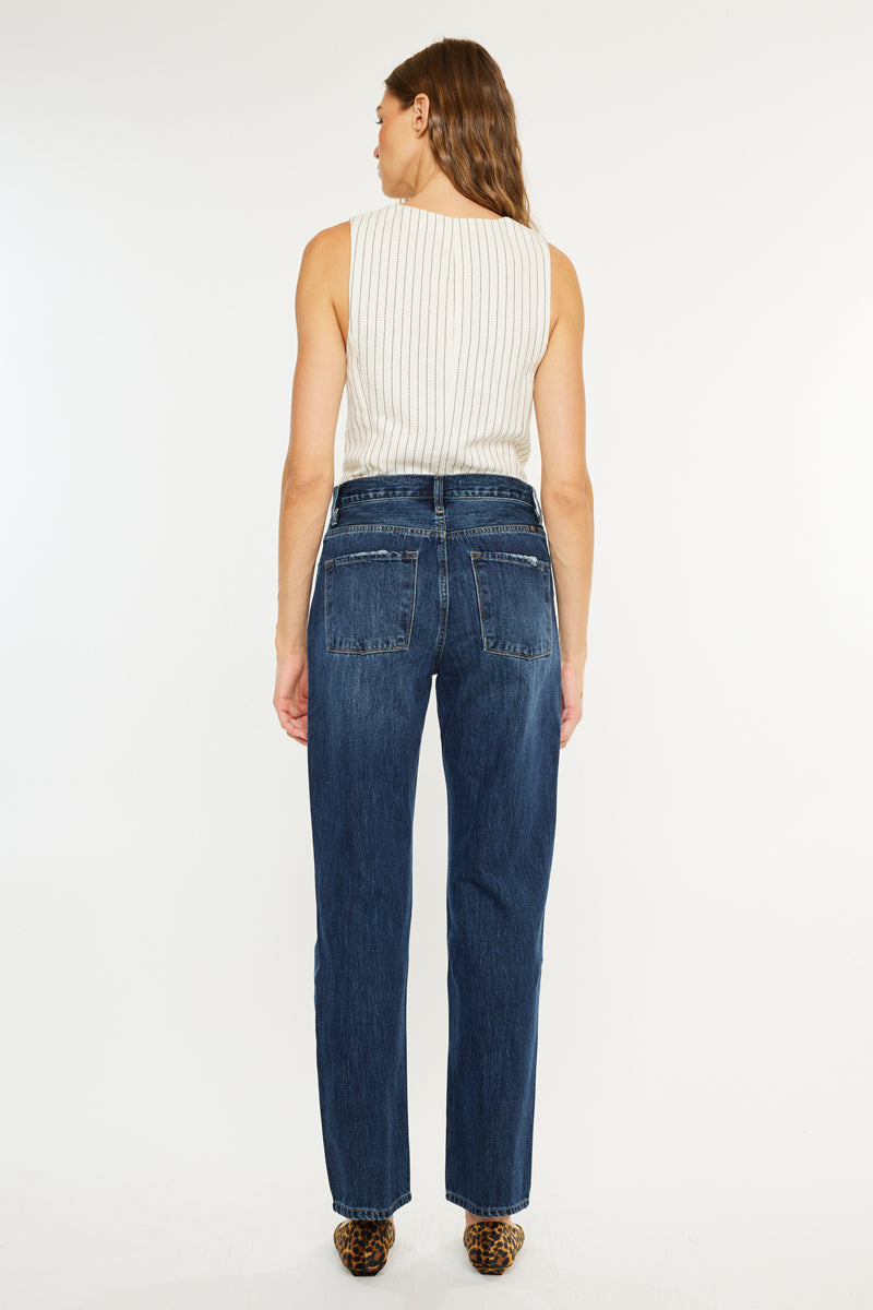 Dixon Ultra High Rise 90's Boyfriend Jeans - Official Kancan USA