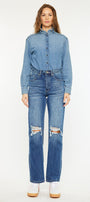 Dixon Ultra High Rise 90's Boyfriend Jeans - Official Kancan USA