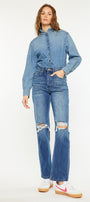Dixon Ultra High Rise 90's Boyfriend Jeans - Official Kancan USA