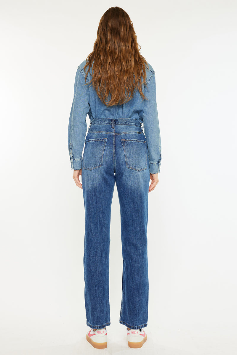 Dixon Ultra High Rise 90's Boyfriend Jeans - Official Kancan USA