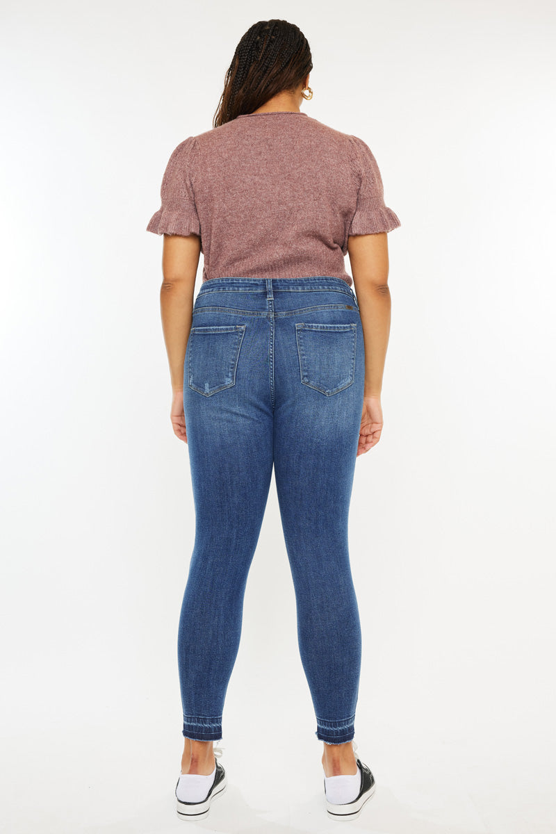 Arcana High Rise Ankle Skinny (Plus Size) - Official Kancan USA