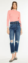 Ilena Ultra High Rise Mom Jeans - Official Kancan USA