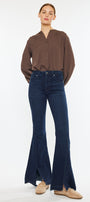 Desiree High Rise Flare Jeans - Official Kancan USA