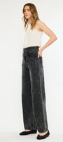 Zinc Ultra High Rise Belted 90's Wide Leg Jeans - Official Kancan USA