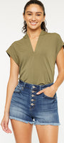 Tiana High Rise Shorts - Official Kancan USA