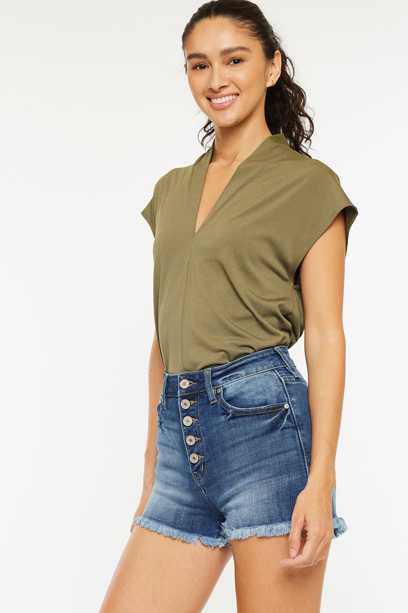 Tiana High Rise Shorts - Official Kancan USA