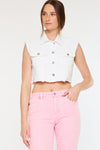Shay Cropped 90's Vest