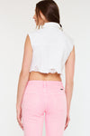 Shay Cropped 90's Vest