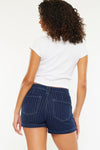 Marianna High Rise Striped Shorts - Official Kancan USA